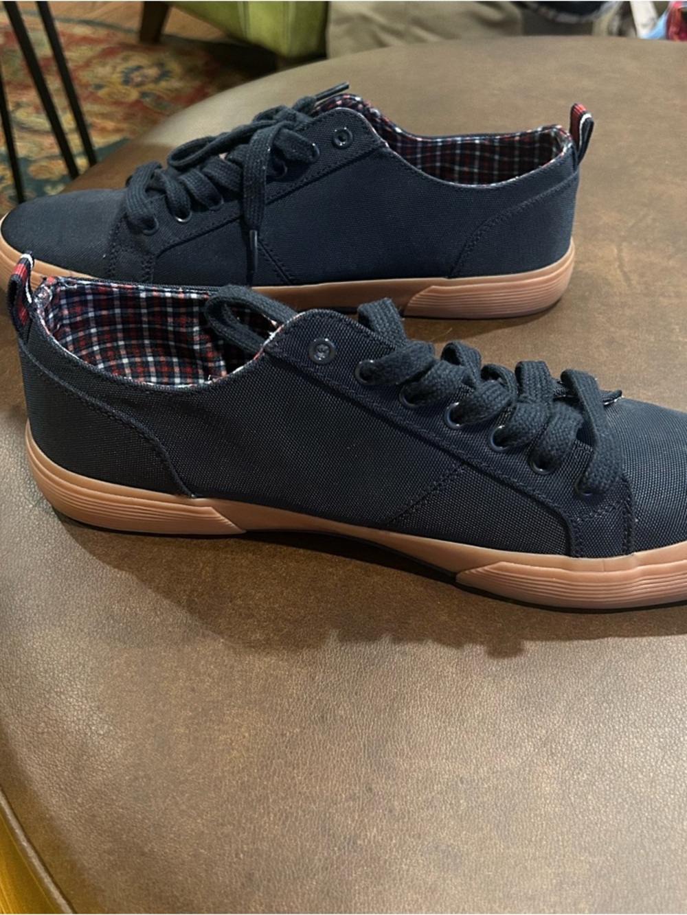 Ben Sherman, Men’s 9.5, Navy Canvas sneakers - Casual Everyday Shoe - Picture 7 of 7